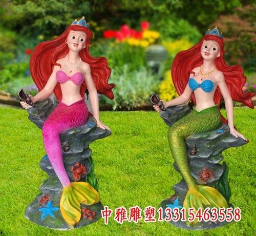 美人鱼雕像图片